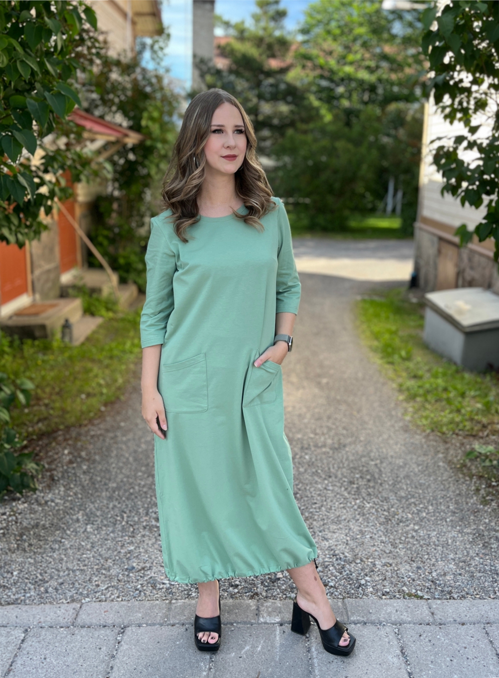 UUTUUS! Frida Maxi -mekko, jade - Image 4