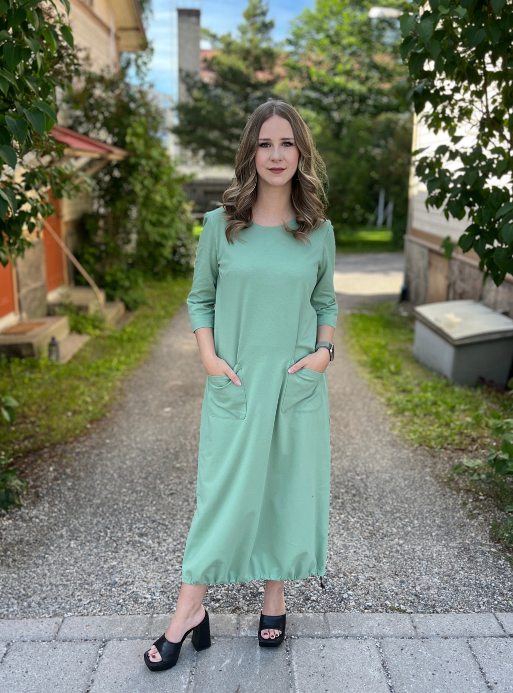 UUTUUS! Frida Maxi -mekko, jade