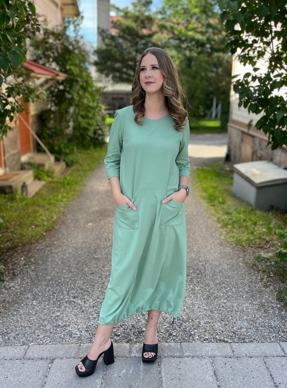 UUTUUS! Frida Maxi -mekko, jade - Image 3