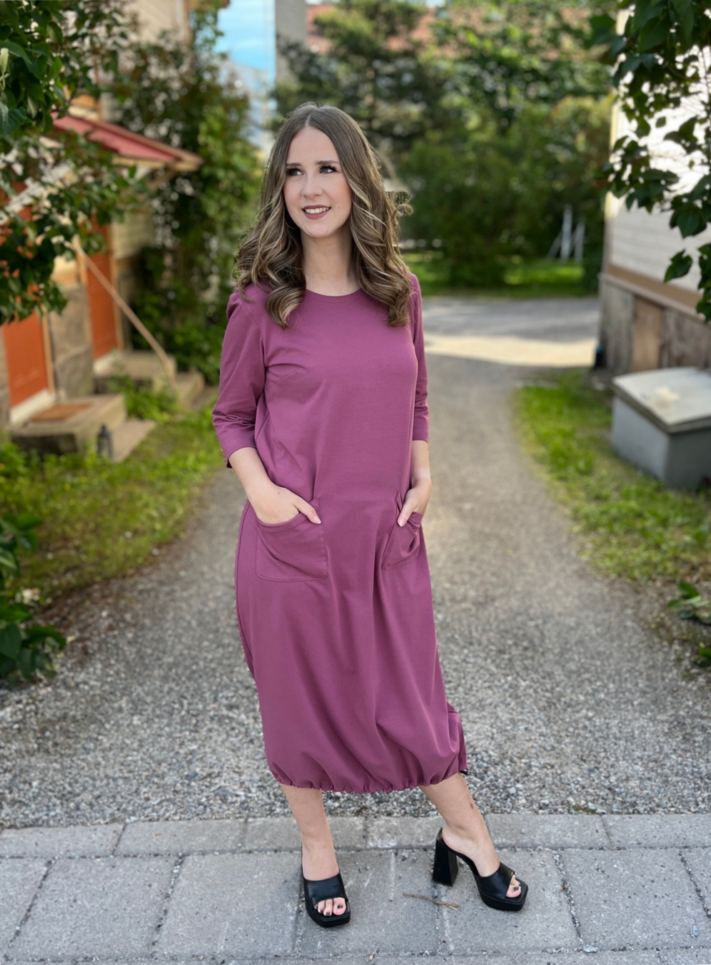 UUTUUS! Frida Maxi -mekko, syreeni - Image 3